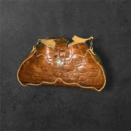 The Crocodile Mariposa Purse