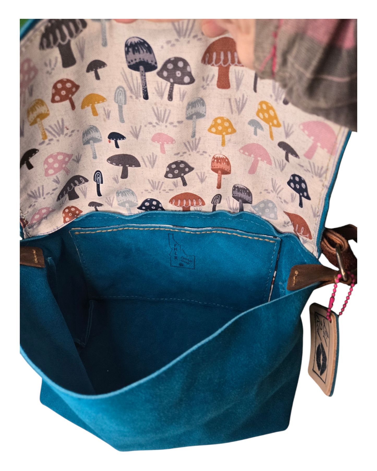 Mushroom Hippy bag
