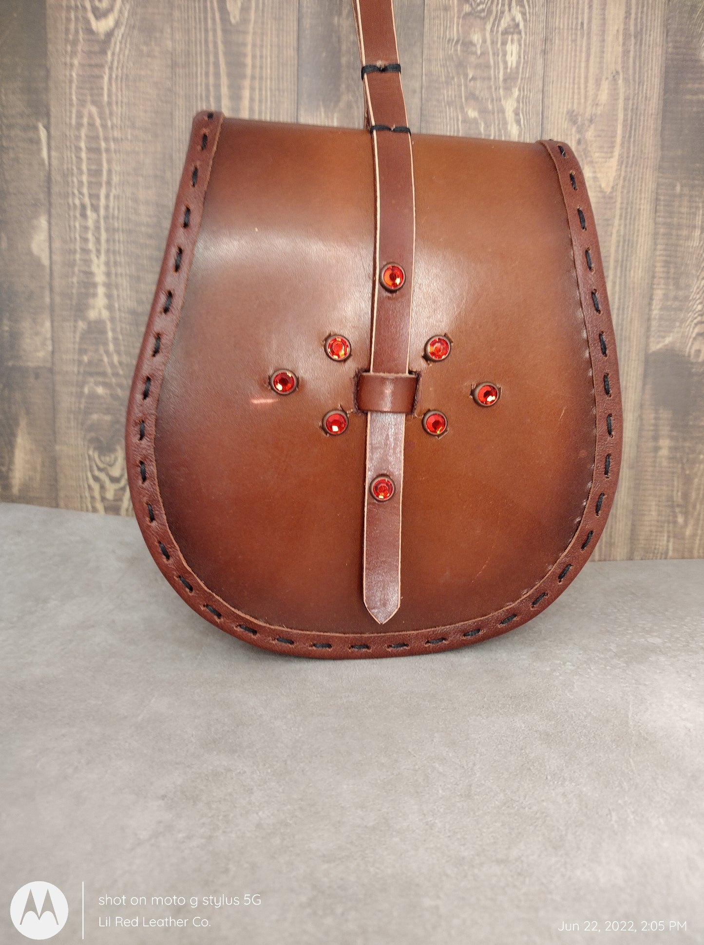 Red Gem Pouch